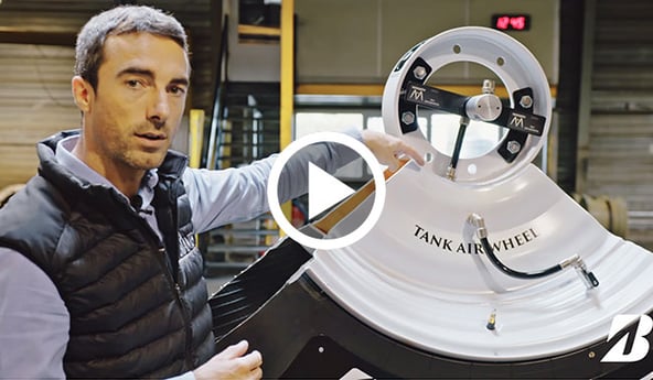 Innovation agricole : la Tank air Wheel par Sodijantes et Bridgestone
